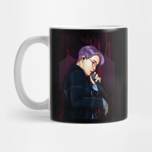 bts jimin purple hair Mug